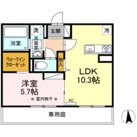 パストラル松橋の物件間取画像